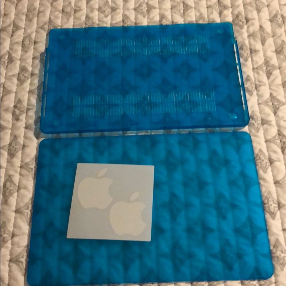 Blue 15inch MacBook Pro hard case